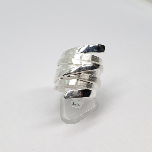 Imagen 4 de 10 de Anillo Plata Rodinada Macizo 13,6 Grs