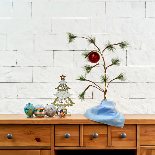 Productworks Charlie Brown Christmas Tree With Chip Music. Cor: verde
