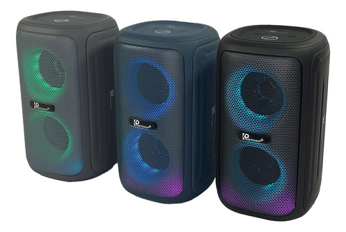 Caixa De Som Bluetooth Radio Fm Portátil Rgb Led 40w