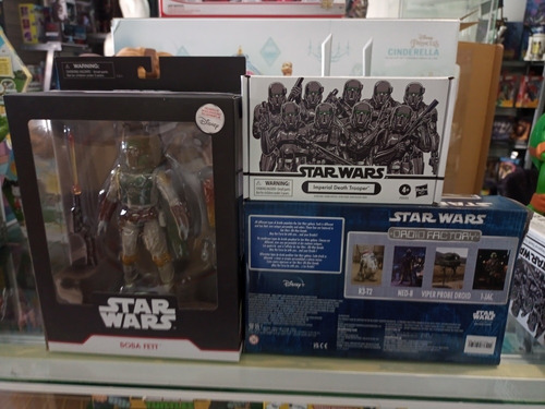 Star Wars Droid Favtory R3-t2,ned-b,viper Probe Droid,1-jac