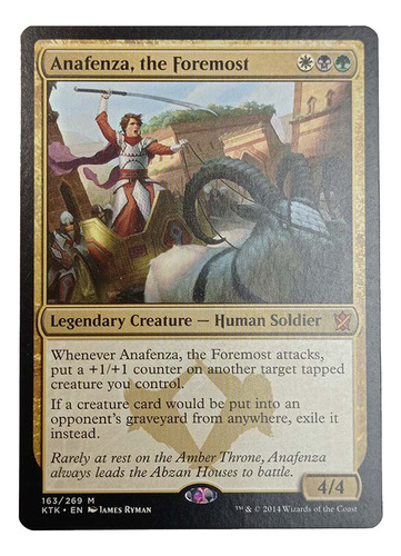 Carta Anafenza, The Foremost [tarkir] Mtg Soldier