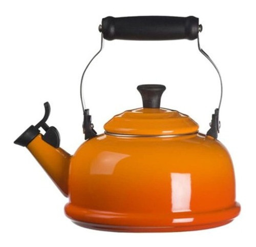 Le Creuset Esmalte Sobre Acero Silbando 1,7 Cuarto Tetera, L