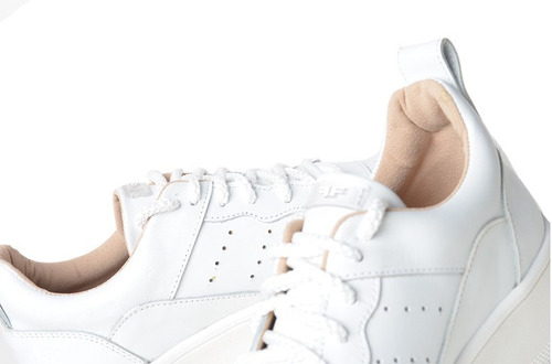 Imagen 8 de 8 de Zapatillas Urbanas De Mujer Cuero Cordones Brika - Ferraro