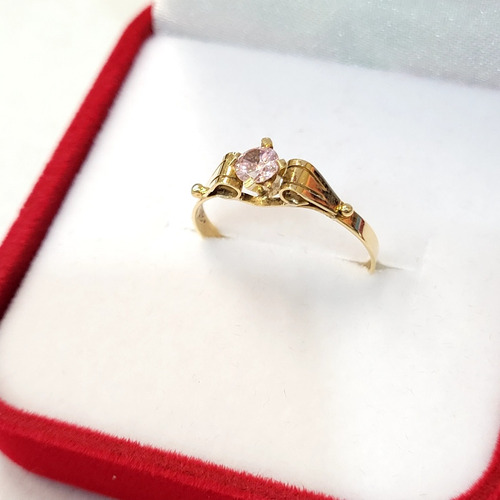 Anillo Solitario Oro 18kts 1,5grs N°13 Brumat