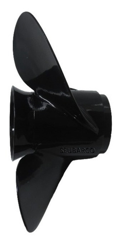 Imagem 3 de 5 de Hélice P/motor Mercury/mariner Americano 18/25hp 10 3/8 X 13