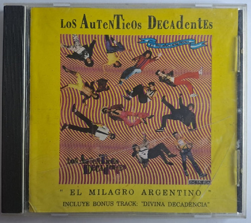 Los Autenticos Decadentes El Milagro Argentino Cd Original  (Reacondicionado)
