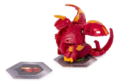 Brinquedo infantil Bakugan, design Dragonoid, 5 cm