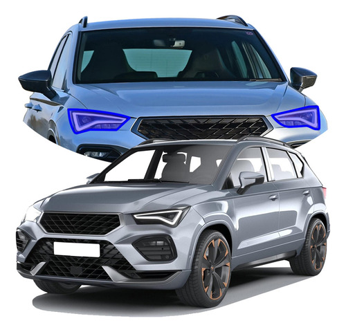 Película Ppf Fotocromática Para Faros De Cupra Ateca 21-24 Color Transparente