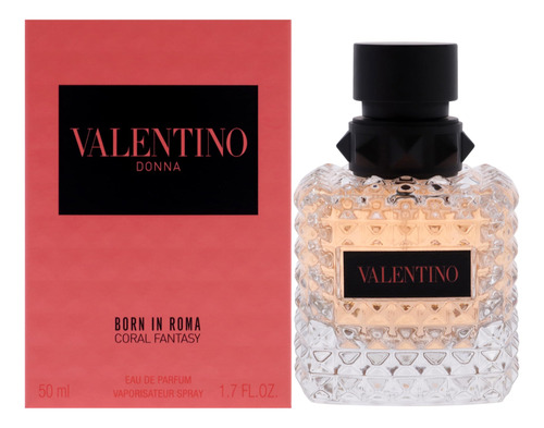 Perfume Valentino Donna Born In Roma Coral Fantasy De 50 Ml