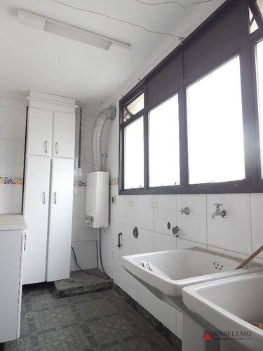 Apartamento Com 3 Dormitórios À Venda, 237 M² Por R$ 1.300.000,00 - Chácara Inglesa - São Bernardo Do Campo/sp - Ap1997