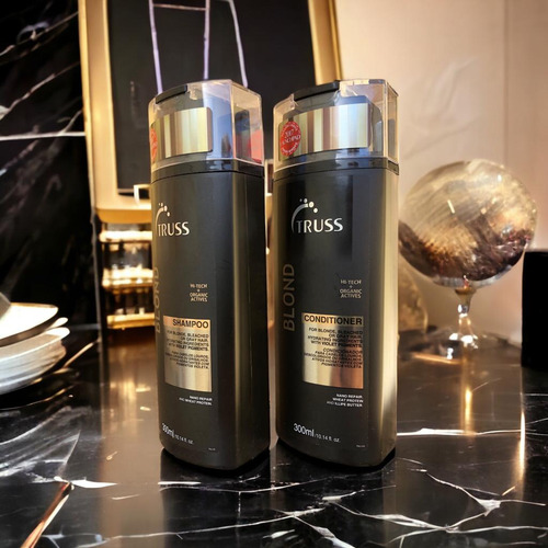 Blond Shampoo Condicionador Reconstrução Vegano 300ml Truss