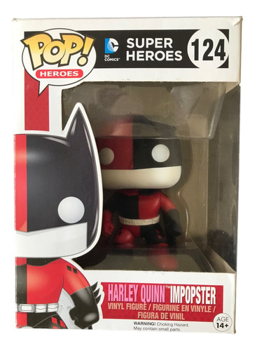 Funko Pop Batman Harley Quinn #124  Caja 6/10