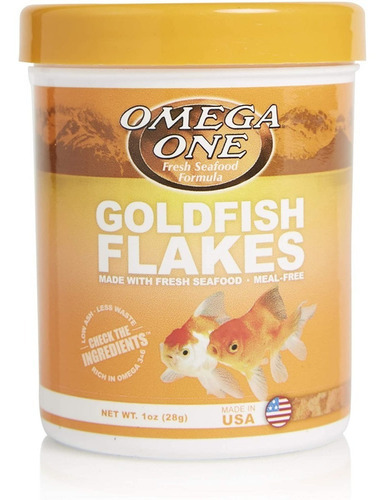 Goldfish Flakes Comida Hojuelas Bailarinas Peces Omega 28g