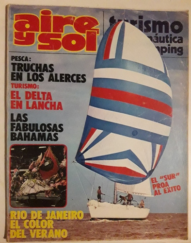 Revista Aire Y Sol N° 89 Febrero 1980 Caza Pesca Camping