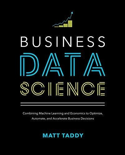 Book : Business Data Science Combining Machine Learning And