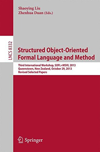 Structured Object-oriented Formal Language And Method: Third