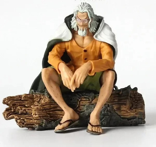 Figura De Accion Rayleigh Sentado En Un Tronco One Piece