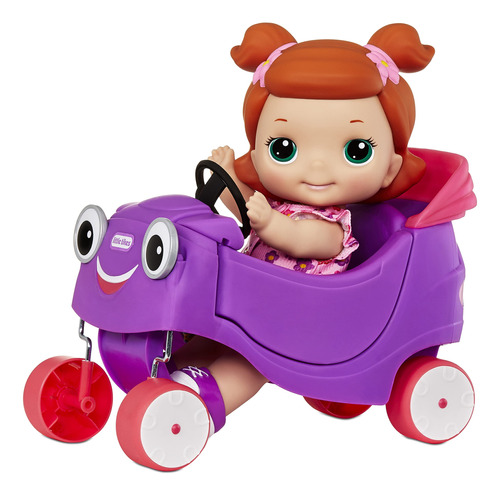 Lilly Tikes® Lilly & Cozy Coupe Muñeca Y Auto De Juguete .