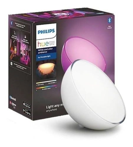 Philips Hue Go Lampara Portatil White And Color