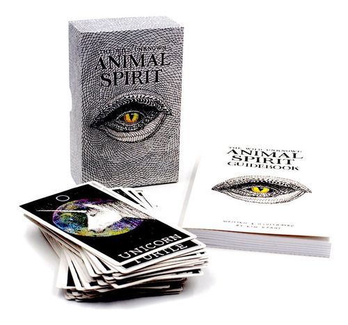 Imagen 4 de 10 de Mazo + Libro The Wild Unknown Animal Spirit / Kim Krans
