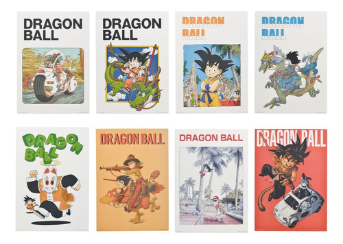 8 Premios Dragon Ball  Poster A3 Bandai Ichiban Kuji 