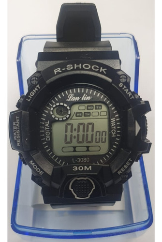 Reloj Digital Deportivo Infantil Luz Azul Alarma Cronometro