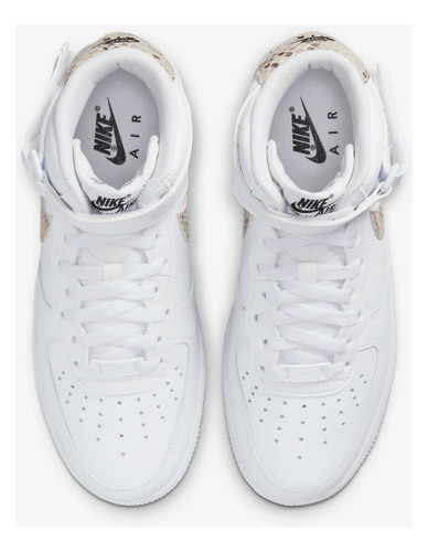 Zapatilla Nike Air Force 1 Mid Snake Original Dd9625-101