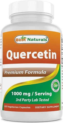 Best Naturals | Quercetin | 1000 Mg | Immune | 120 Veg Caps