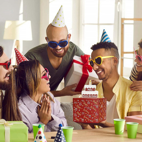 Hel Monedero De Feliz Cumpleaños Para Regalo, Caja De