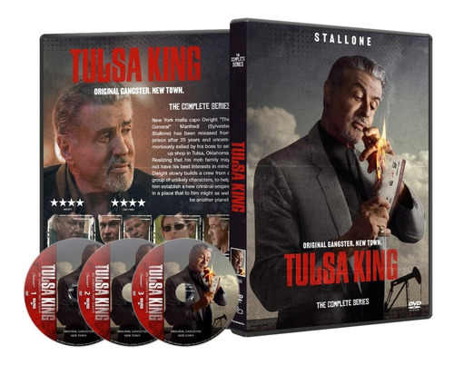 Tulsa King Serie Completa En Dvd Latino/ingles Subt Español