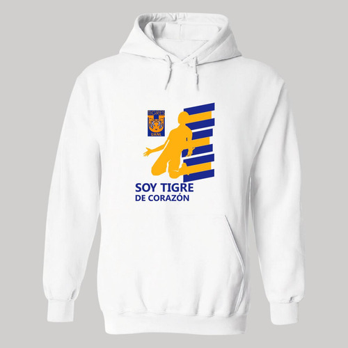 Sudadera Mujer Hoodie  Tigres Uanl De Corazón