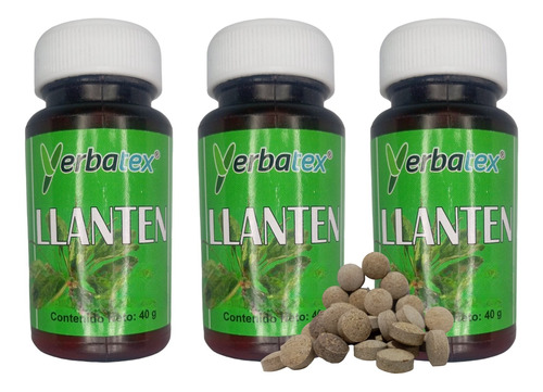 Pack 3 Té De Hierba Llantén Envase Con 100 Piezas C/u