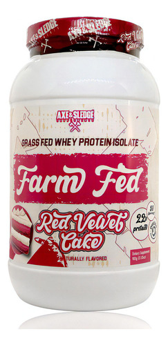 Whey Protein Farm Fed Red Velvet 30 Serv Axe & Sledge