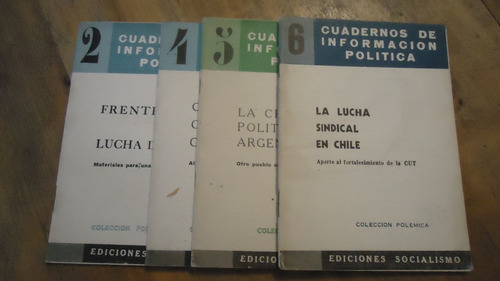 Cuadernos De Información Política Lucha Sindical Chile 