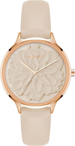 Reloj Nine West Marron Mod. Nw/2920rgtn