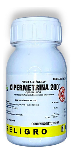 Insecticida Urbano Cipermetrina 250 Ml