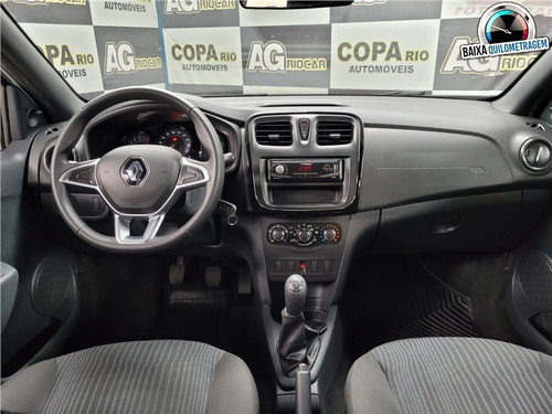 Imagem 2 de 10 de Renault Logan 1.0 12v Sce Flex Life Manual