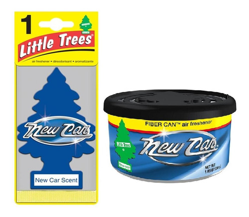 Kit Ambientador Little Trees Pino + Latica Organica Carro Nu