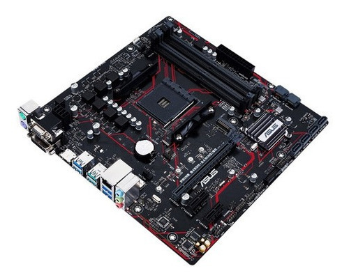Imagem 3 de 4 de Placa Mãe Asus Prime B450m Gaming/br Amd Am4 Matx Ddr4