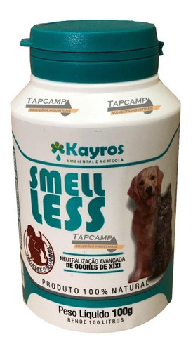 Smell Less 100g Neutralizador De Odores Cão Gato Canil Areia