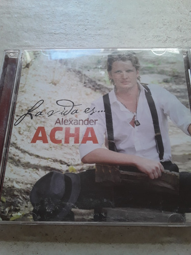 Alexander Acha - La Vida Es... - Cd Promo / Kktus 