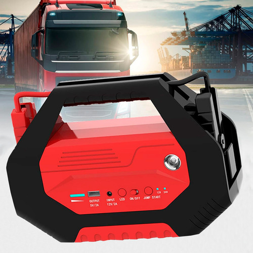 Arrancador De Bateria Multifuncional Auto Moto Power Bank