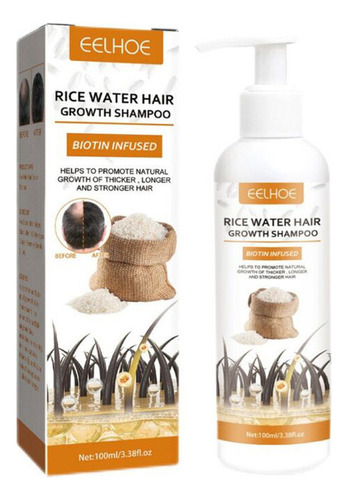 . Shampoo De Crescimento Capilar 200ml Para Queda De Cabelo