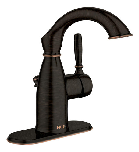 Moen 84144brb Sarona Grifo Lavabo Para Baño Placa Cubierta