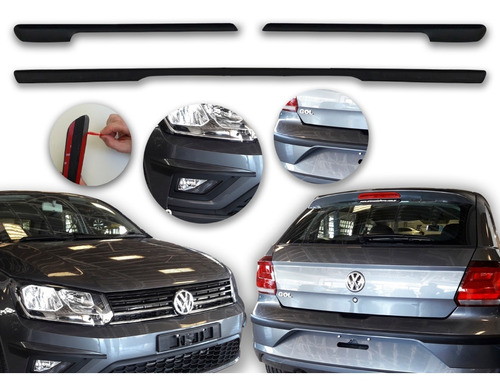 Vw Gol 2021 Sin Sensor Protector De Parachoque Kenny