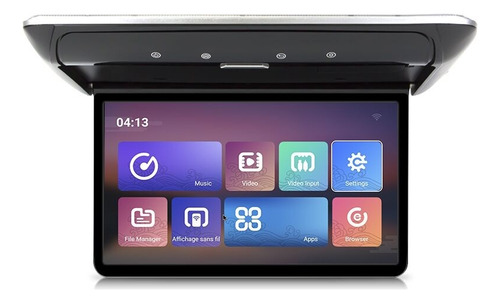 Tela Preta De Encosto De Cabeça Android De 19 , Bluetooth,