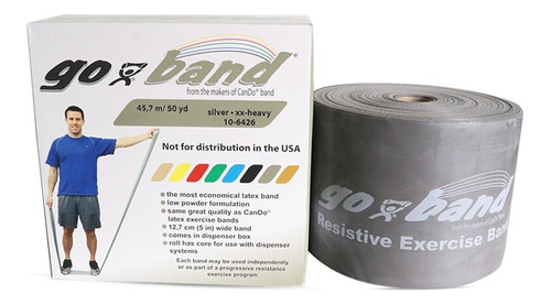 Rollo De Banda Gris (xx-fuerte) Marca Goband X 45mts