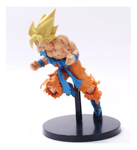 Figura Juguete Muñeco Goku Ssj Volando Dragon Ball Z Anime