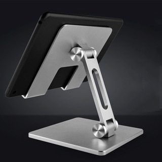 Soporte De Tablet Para Escritorio Viozon Aluminio Blanco 