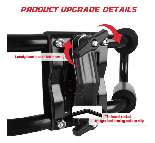 Soporte De Techo Kayak Resistente, 2 Pares De Kayak 4 L...
